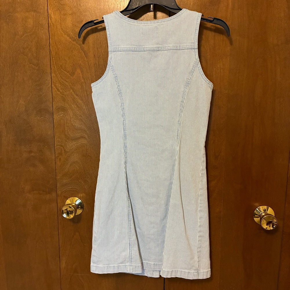 Thread & Supply Denim Button-Down Mini Dress - image 3